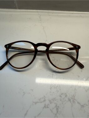 Oliver Peoples O’Malley Brown Tortoiseshell Blue light glasses